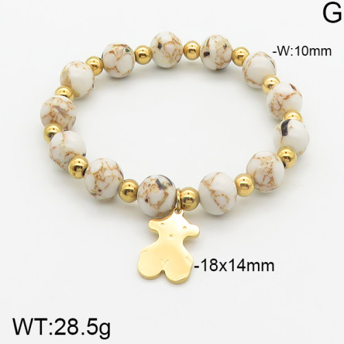 SS Bear Bracelets  TB5000323vbpb-685