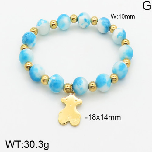 SS Bear Bracelets  TB5000329vbpb-685