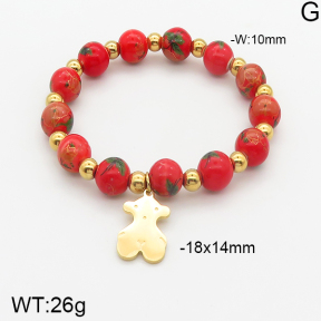 SS Bear Bracelets  TB5000330vbpb-685