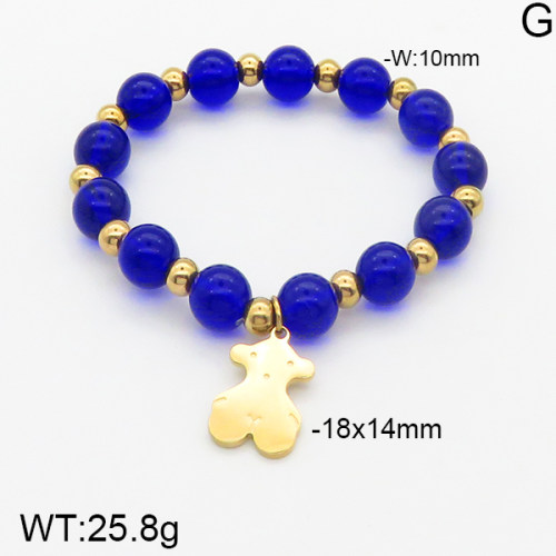 SS Bear Bracelets  TB5000335vbpb-685