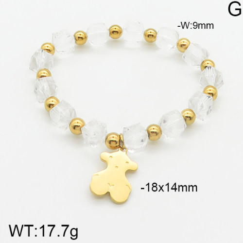 SS Bear Bracelets  TB5000341vbpb-685