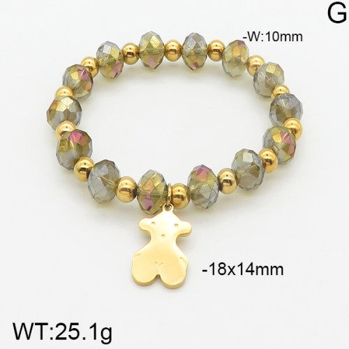 SS Bear Bracelets  TB5000343vbpb-685