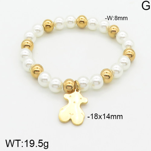 SS Bear Bracelets  TB5000346vbpb-685