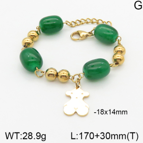 SS Bear Bracelets  TB5000350vbpb-685