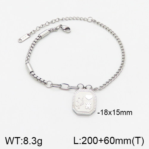 SS Bear Bracelets  TB5000353bbml-434