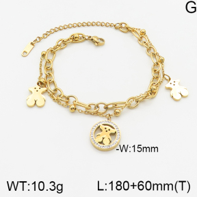 SS Bear Bracelets  TB5000354vbpb-434