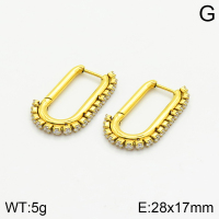 Stainless Steel Earrings  2E3001451bhia-066