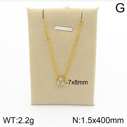 Stainless Steel Necklace  2N4001953vbpb-066