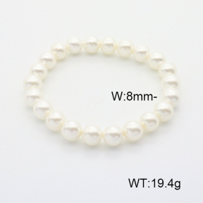 Stainless Steel Earrings  Shell Beads  6B3002009bbml-908