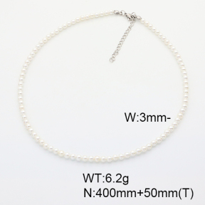 Stainless Steel Necklace  6N3001561vhkl-908