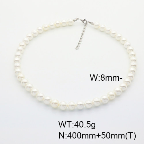 Stainless Steel Necklace  6N3001569vhll-908