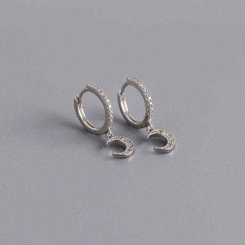 925 Silver Earrings  WT:1.3g  19.5*11.8mm
P:5.8mm  JE4301aiip-Y10  EH1155