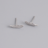 925 Silver Earrings  WT:0.57g  12.8*3.6mm  JE4333bbpi-Y10  EH1446
