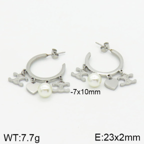 Stainless Steel Earrings  2E3001412bbov-434