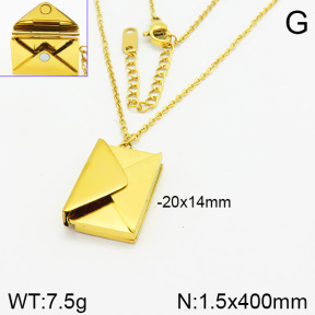 Stainless Steel Necklace  2N2002904vhha-434