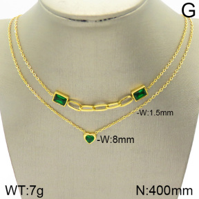Stainless Steel Necklace  2N4001910bvpl-434