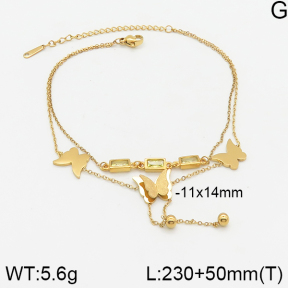 Stainless Steel Anklets  5A9000817vbmb-696