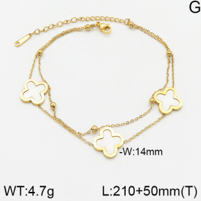 Stainless Steel Anklets  5A9000823vbmb-696
