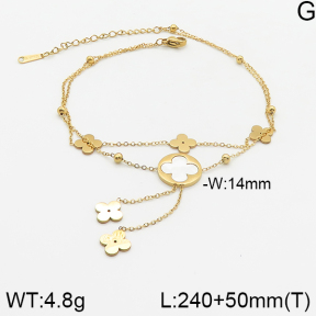 Stainless Steel Anklets  5A9000825vbmb-696