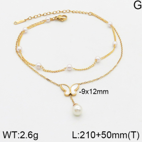 Stainless Steel Anklets  5A9000826vbmb-696