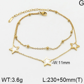 Stainless Steel Anklets  5A9000827vbmb-696
