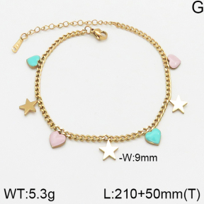 Stainless Steel Anklets  5A9000829vbmb-696