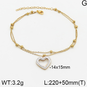 Stainless Steel Anklets  5A9000845ablb-696