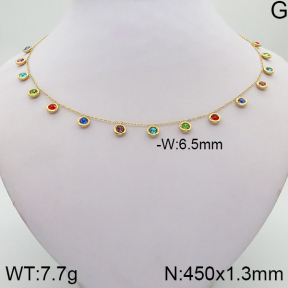 Stainless Steel Necklace  5N4001549bbov-696