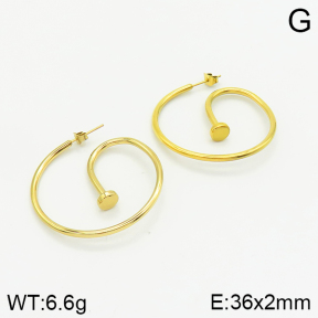 Stainless Steel Earrings  2E2002232bbov-434