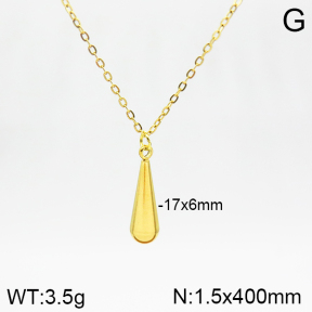 Stainless Steel Necklace  2N2002930vbll-434