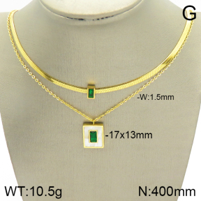 Stainless Steel Necklace  2N4001969bhbl-669