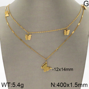 Stainless Steel Necklace  5N2001734bbov-749
