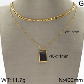 Stainless Steel Necklace  5N4001560bbov-749
