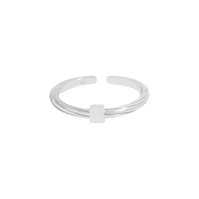 925 Silver Ring  WT:1.75g  3.78mm  JR4605vhmk-Y24  
JZ742