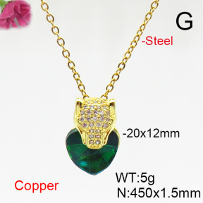 Fashion Copper Necklace  F6N406064aakl-G030