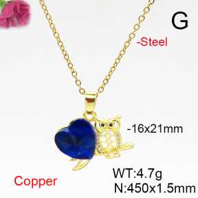 Fashion Copper Necklace  F6N406103aakl-G030