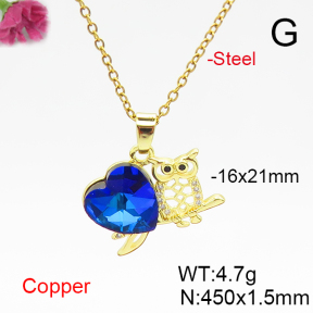 Fashion Copper Necklace  F6N406106aakl-G030