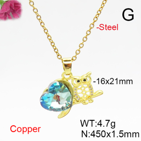 Fashion Copper Necklace  F6N406108aakl-G030