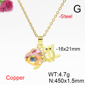 Fashion Copper Necklace  F6N406109aakl-G030