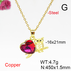 Fashion Copper Necklace  F6N406110aakl-G030