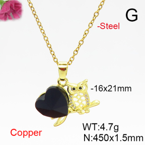 Fashion Copper Necklace  F6N406111aakl-G030
