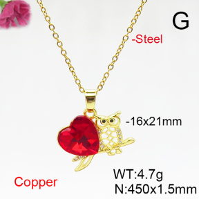 Fashion Copper Necklace  F6N406113aakl-G030