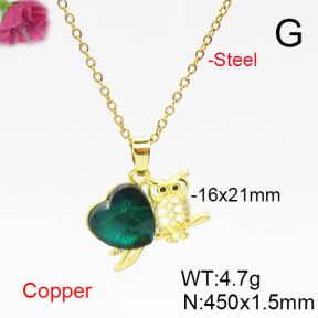 Fashion Copper Necklace  F6N406115aakl-G030