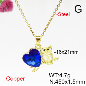 Fashion Copper Necklace  F6N406119aakl-G030