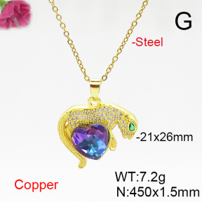 Fashion Copper Necklace  F6N406160aakl-G030