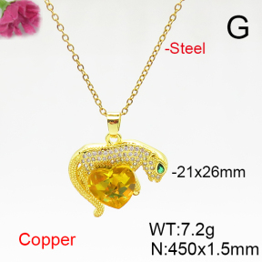 Fashion Copper Necklace  F6N406170aakl-G030