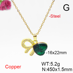 Fashion Copper Necklace  F6N406198aakl-G030