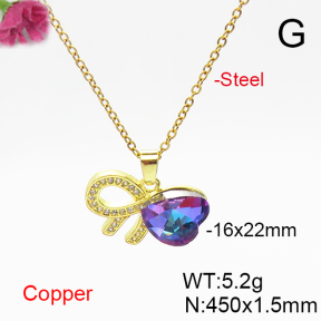 Fashion Copper Necklace  F6N406200aakl-G030