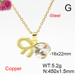 Fashion Copper Necklace  F6N406204aakl-G030