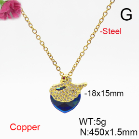 Fashion Copper Necklace  F6N406252aakl-G030
